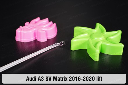 Світловод фари Audi A3 8V Matrix (2016-2020) рестайлінг довгий правий: якість за. . фото 3