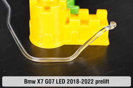 Кольцо световод фары BMW X7 G07 LED (2018-2022) I поколение дорестайлинг малое в. . фото 5