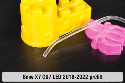 Кільце світловод фари BMW X7 G07 LED (2018-2022) I покоління дорестайлінг велике. . фото 4