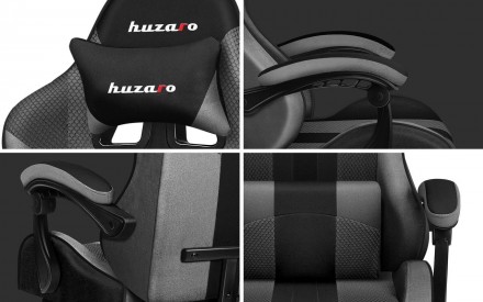Huzaro Force 4.7 - СПРАВЖНІЙ ІГРОВИЙ КОМФОРТ
Force 4.7 - це крісло, яке акцентує. . фото 7