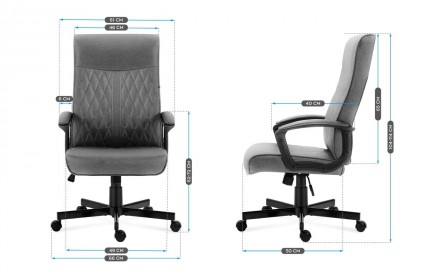 Mark Adler Boss 3.2 - це сучасне та зручне крісло, стиль якого відсилає до офісн. . фото 5
