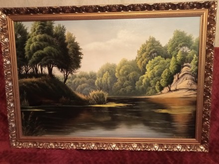 Продам авторскую картину маслом "Коробовы хутора". Харків. фото 1 Продам авторскую картину маслом "Коробовы хутора". Харків. фото 1