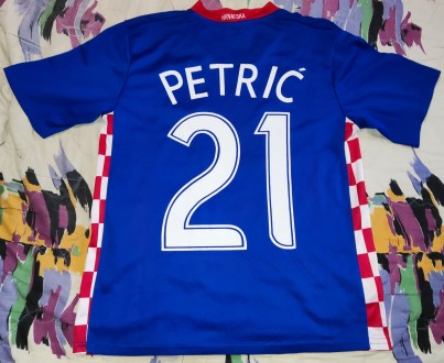 Футболка Hrvatska National Team, Petric, размер-S, длина-60см, под мышками-45см,. . фото 3