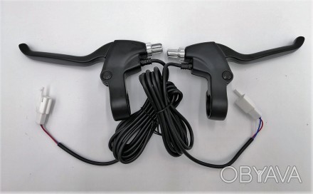 Комплект универсальных ручек тормоза E-TITAN для электровелосипеда.. . фото 1