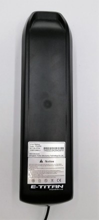 Аккумулятор в боксе для электровелосипеда E-TITAN Li-ion 36V 7.5Ah + зарядное ус. Днепр. фото 1 Аккумулятор в боксе для электровелосипеда E-TITAN Li-ion 36V 7.5Ah + зарядное ус. Днепр. фото 1