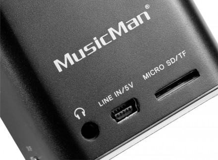 Портативна міні-колонка з вбудованим MP3-плеєром, USB-слотом і MicroSD-картою до. . фото 4