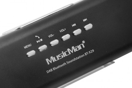 Technaxx MusicMan 4672 Портативна Bluetooth/DAB стерео колонка BT-X29 із вбудова. . фото 8