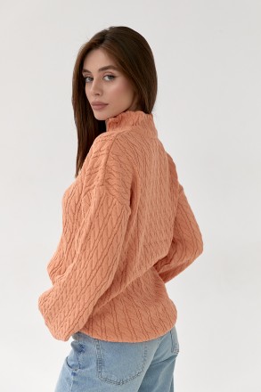  В этот универсальный женский свитер просто невозможно не влюбиться! Свободный к. . фото 3