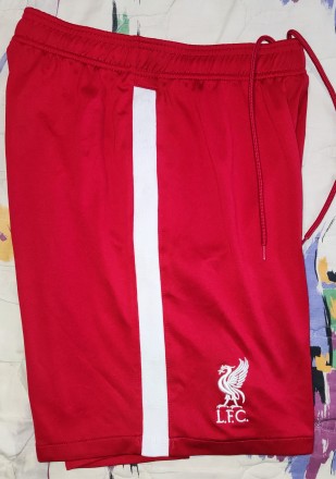 Футбольные шорты Nike FC Liverpool, размер-М, длина-44см, пояс 32-40см, без подк. . фото 5