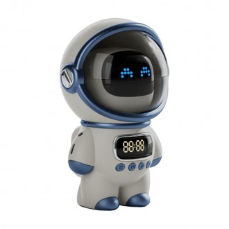 
Bluetooth колонка в виде космонавта ADIN M20. MP3, Bluetooth, AUX, часы, радио . . фото 4