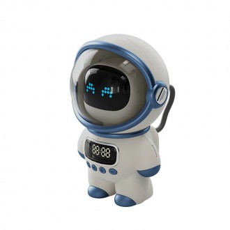 
Bluetooth колонка у формі космонавта ADIN M20. MP3, Bluetooth, AUX, годинник, р. . фото 3