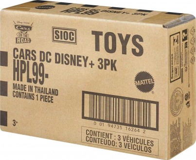 Воссоздайте историю Disney / Pixar's Cars с этим набором из 3-х ключевых героев . . фото 4