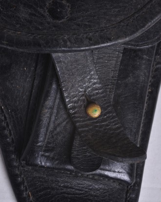 Кожаная кобура Маузер 1910 цвет черный фурнитура металлическая предназначена для. . фото 8