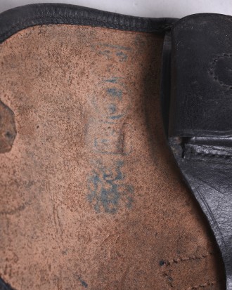 Кожаная кобура Маузер 1910 цвет черный фурнитура металлическая предназначена для. . фото 11