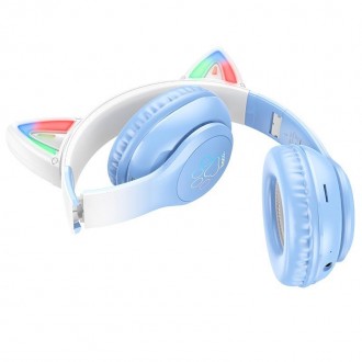 Навушники Hoco Cat ears BT headphones W42 – бездротова гарнітура для просл. . фото 6