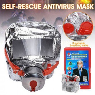 Противогаз Fire mask TZL 30 является универсальным средством защиты дыхательных . . фото 26