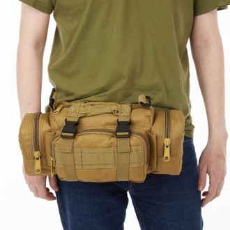 Сумка тактическая, универсальная можно использовать как сумку на пояс, как сумку. . фото 21