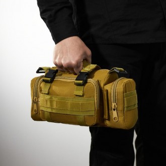 Сумка тактическая, универсальная можно использовать как сумку на пояс, как сумку. . фото 13