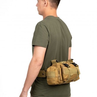 Сумка тактическая, универсальная можно использовать как сумку на пояс, как сумку. . фото 18