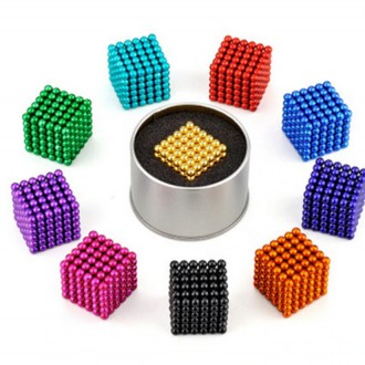 Neocube (неокуб) - Это куб, состоящий из 216 сильно намагниченых шариков из спла. . фото 11