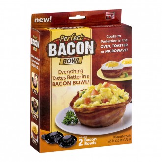 Формы для выпечки Perfect Bacon Bowl помогут с легкостью приготовить вкусные съе. . фото 2