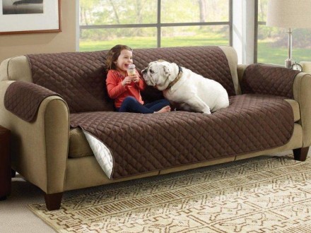 Покривало двостороннє Couch Coat, накидка на диван.
Двостороннє покривало Couch . . фото 5