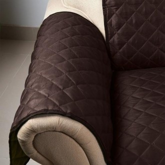 Двусторонняя накидка на кресло - Couch Coat (водоотталкивающая) - защитит от шер. . фото 4