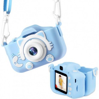 Гіпоалергенний цифровий фотоапарат Smart Kids Kitty Камера для дітей Кішечка Бла. . фото 10