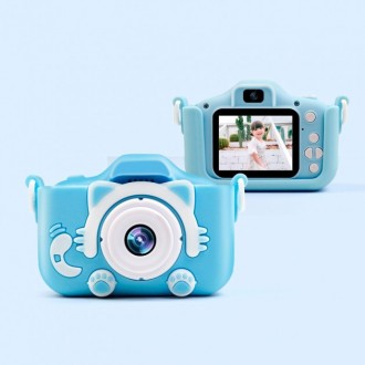 Гіпоалергенний цифровий фотоапарат Smart Kids Kitty Камера для дітей Кішечка Бла. . фото 8