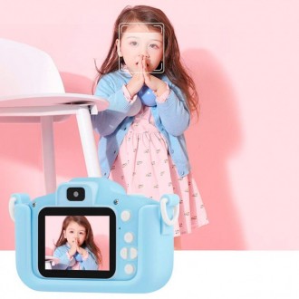 Гіпоалергенний цифровий фотоапарат Smart Kids Kitty Камера для дітей Кішечка Бла. . фото 6