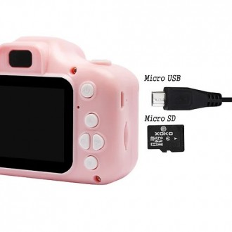 Гипоаллергенный цифровой фотоаппарат Smart Kids Kitty Камера для детей Кошечка Г. . фото 7