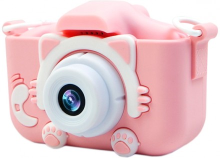Гіпоалергенний цифровий фотоапарат Smart Kids Kitty Камера для дітей Кішечка Бла. . фото 2