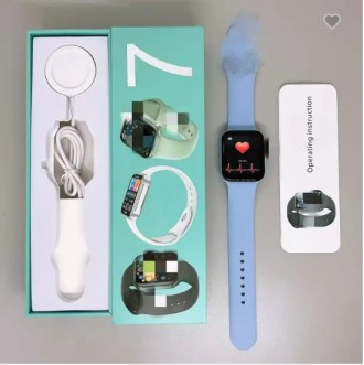 Розумний годинник Smart Watch Series 7 — це багатофункціональний пристрій і стил. . фото 3