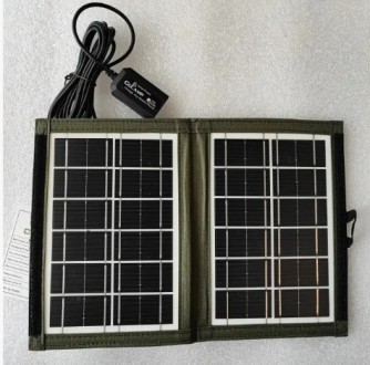 Сонячна панель CL-670 дає змогу заряджати переносні пристрої малої потужності в . . фото 3