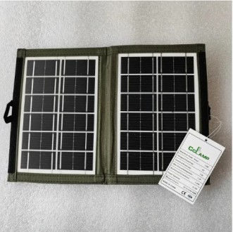 Солнечная панель CL-670 позволяет заряжать переносные устройства малой мощности . . фото 4