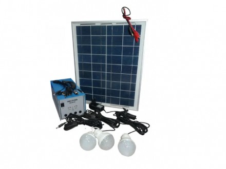 Солнечная система электроснабжения GD8018 С солнечной панелью + лампочки 3шт 
Те. . фото 4