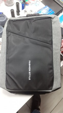 Бізнес-рюкзак для ноутбука для чоловіків Антикражі 2-в-1 Сумки з натуральної шкі. . фото 10