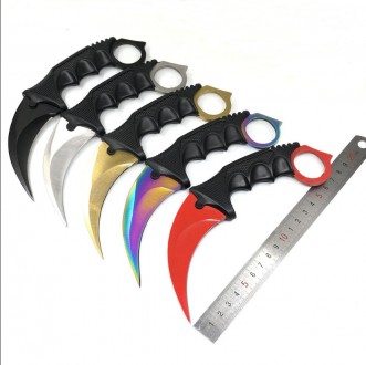 Фиксированный нож керамбит CS:GO - это тактический нож, который имеет свойства, . . фото 8