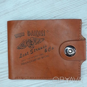 Кожаный кошелек мужской DAIGIST DAIQISI Leat Strauss & Co LEAD - это прекрасный . . фото 1