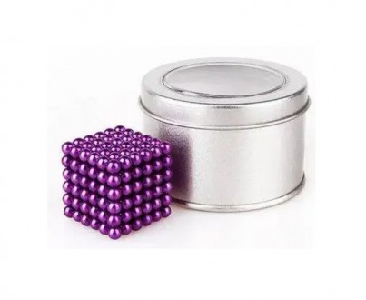 Neocube (неокуб) - Это куб, состоящий из 216 сильно намагниченых шариков из спла. . фото 2