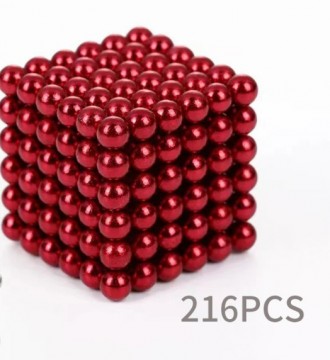 Neocube (неокуб) — це куб, що складається з 216 сильно намагнічених кульок зі сп. . фото 2