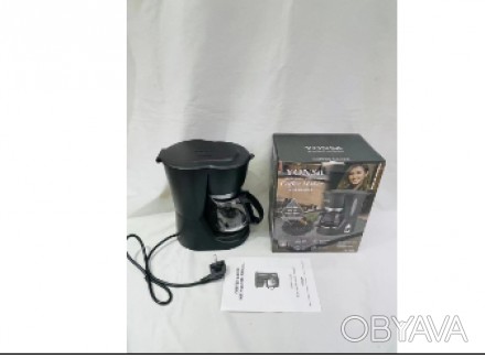 Капельная кофеварка YONSA 650ML. . фото 1