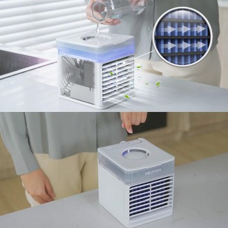 
Представляем вам портативный ручной охлаждающий вентилятор с функцией брызг вод. . фото 10