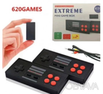 Ігрова приставка консоль U-BOX EXTREME Mini Game Box AHH-07 620 ігор із двома бе. . фото 1