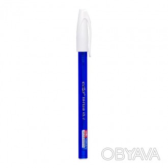 Ручка масляна. Матеріал корпусу : пластмаса. Товщина лінії : 1,0мм. Колір чорнил. . фото 1