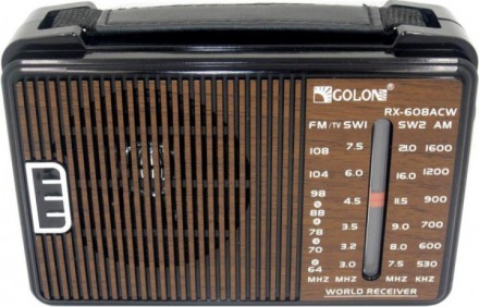 Golon RX-608 - це всехвильовий радіоприймач. Приймає трансляції радіостанцій в F. . фото 3