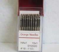 Иглы Organ Needles HAx1 : №70, №75, №80, №90, №110, №120.
В упаковке 100 игл.
 Н. . фото 4