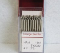 Иглы Organ Needles HAx1 : №70, №75, №80, №90, №110, №120.
В упаковке 100 игл.
 Н. . фото 3