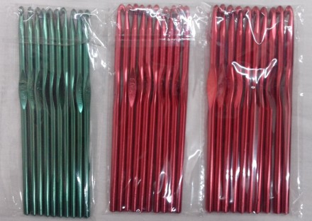 Металлические крючки для вязания, в упаковке 10 шт. одного размера.
Размеры: №4,. . фото 2