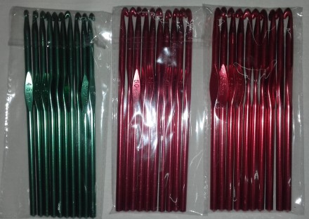 Металлические крючки для вязания, в упаковке 10 шт. одного размера.
Размеры: №4,. . фото 3